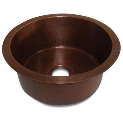 Single Bowl Copper Sink, Without Faucet